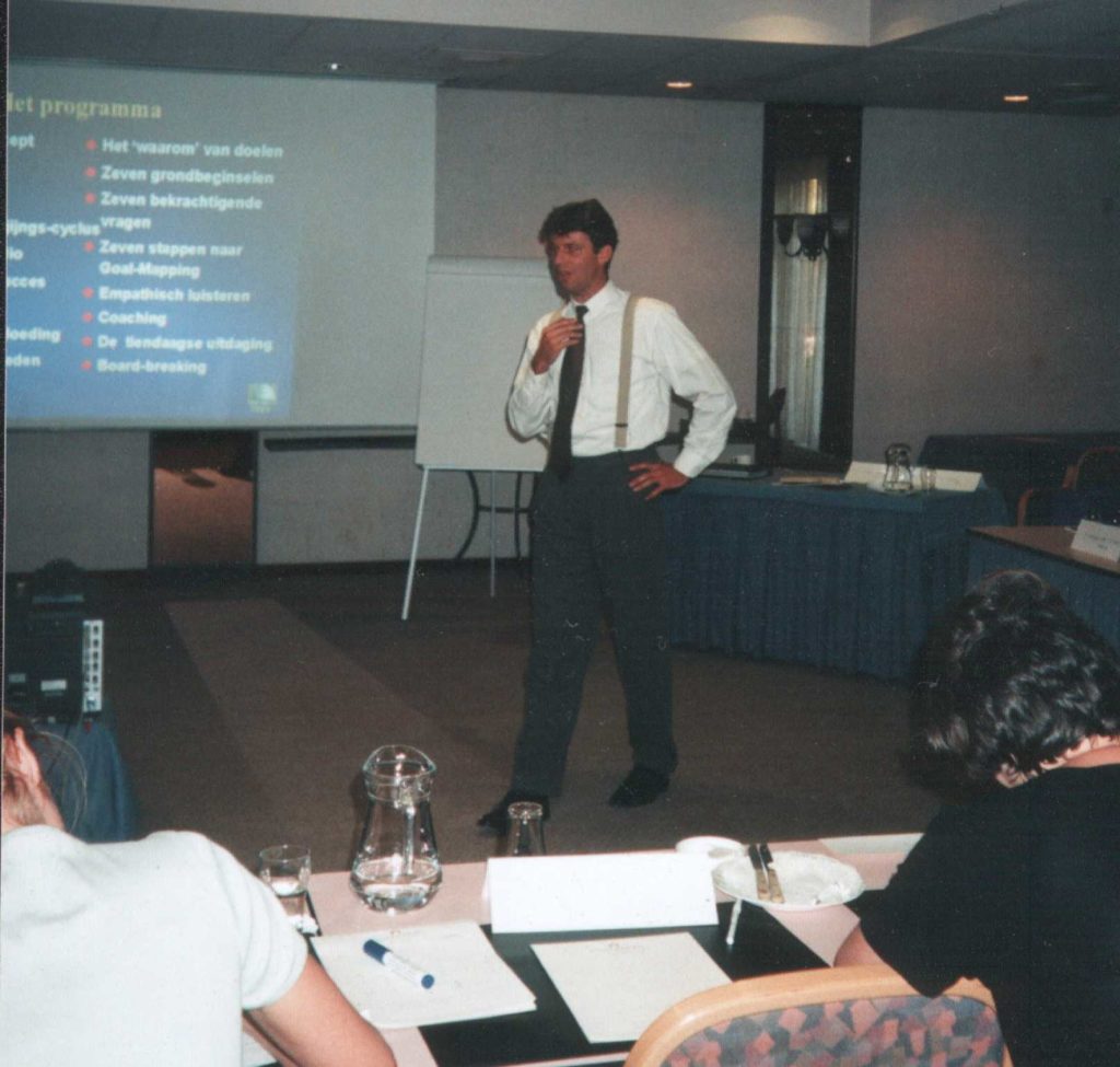 Oude de oude doos, mijn eerste training Goal Mapping